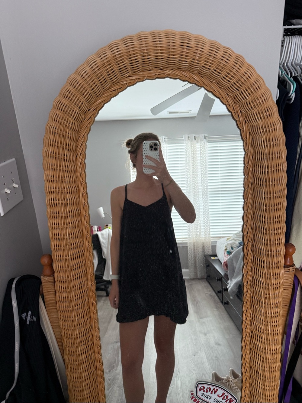 Aerie black romper